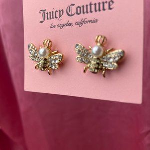 Juicy couture Queen Bee Earrings